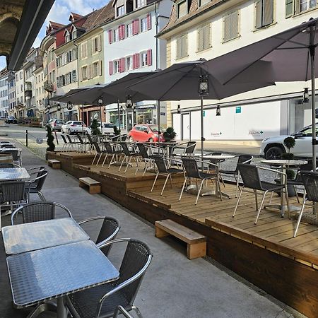 La Croix Federale Hotel Porrentruy Exterior foto