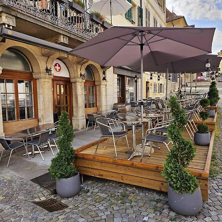 La Croix Federale Hotel Porrentruy Exterior foto