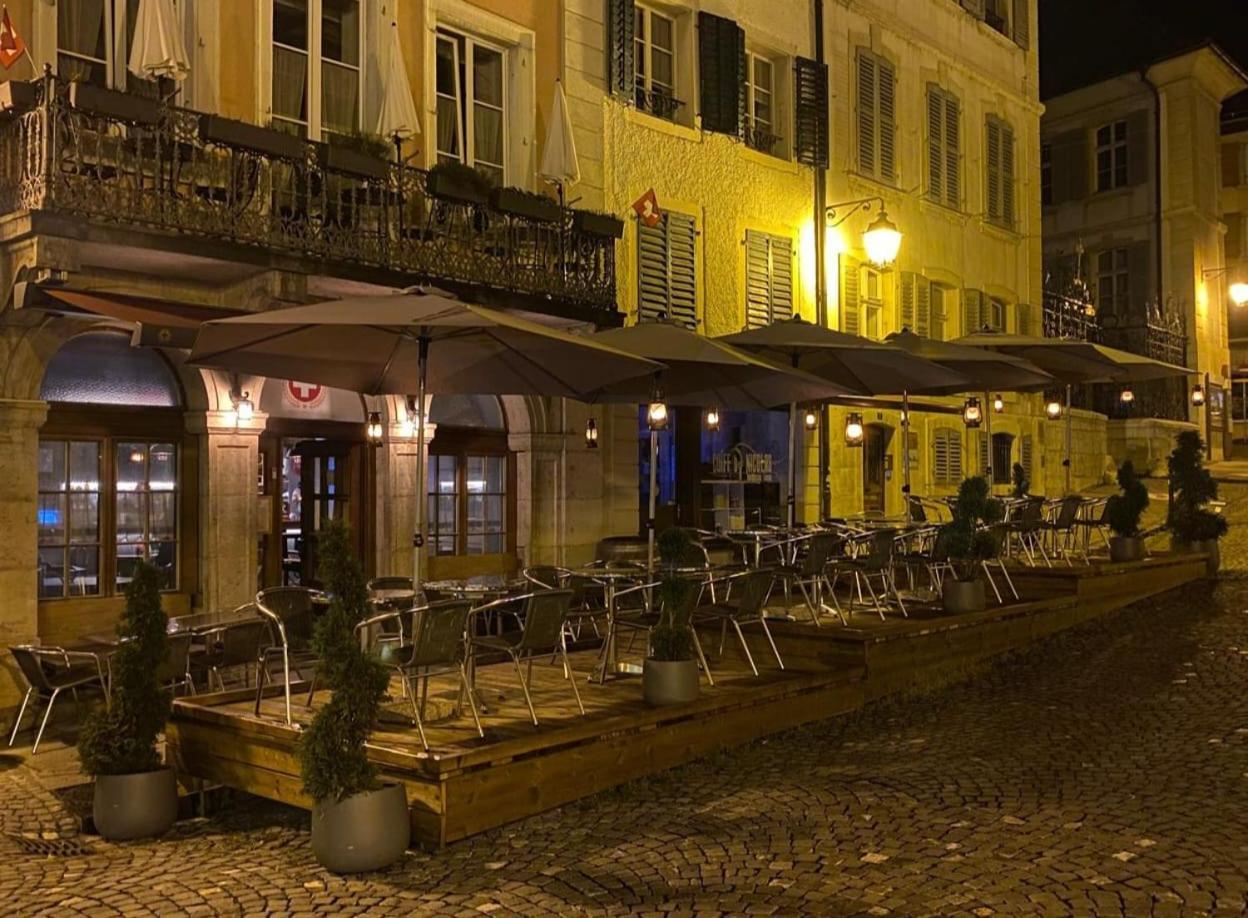 La Croix Federale Hotel Porrentruy Exterior foto