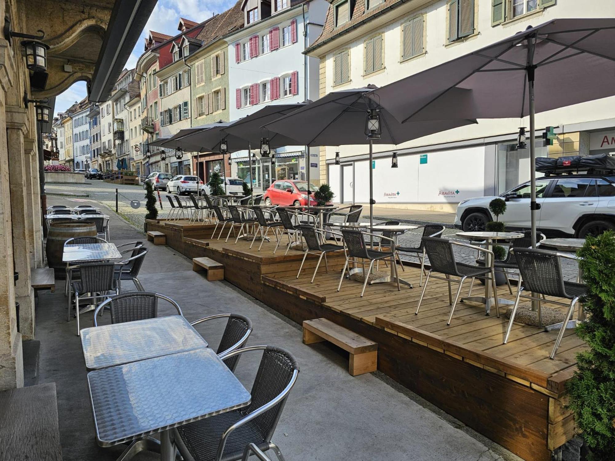 La Croix Federale Hotel Porrentruy Exterior foto